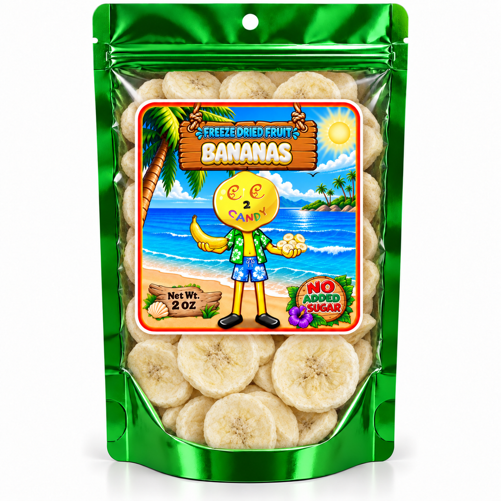 Freeze Dried Bananas
