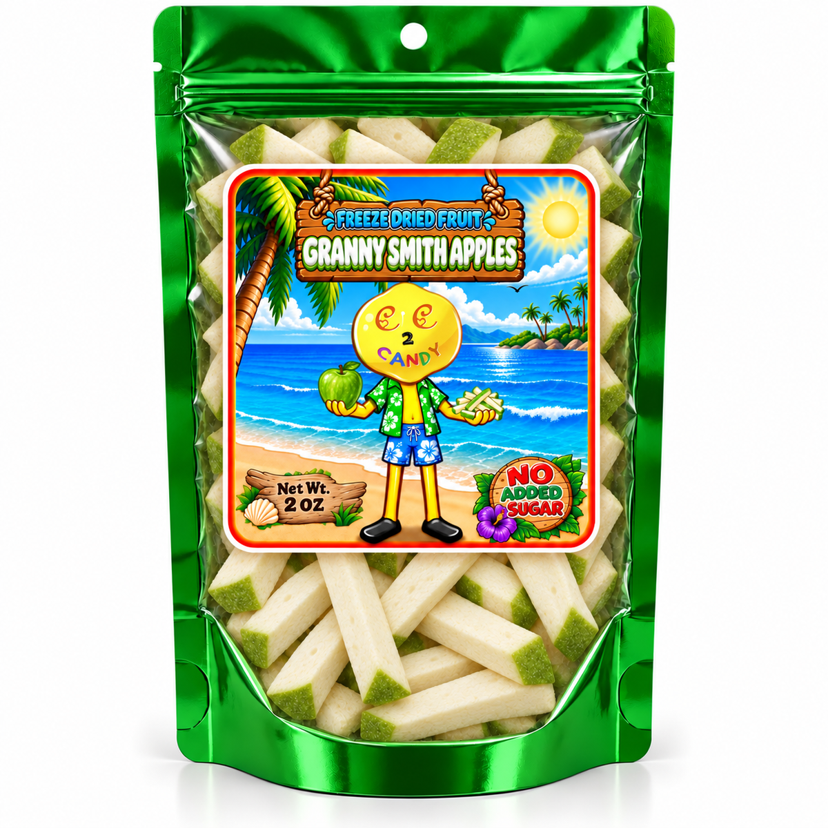 Freeze Dried Granny Smith Apples