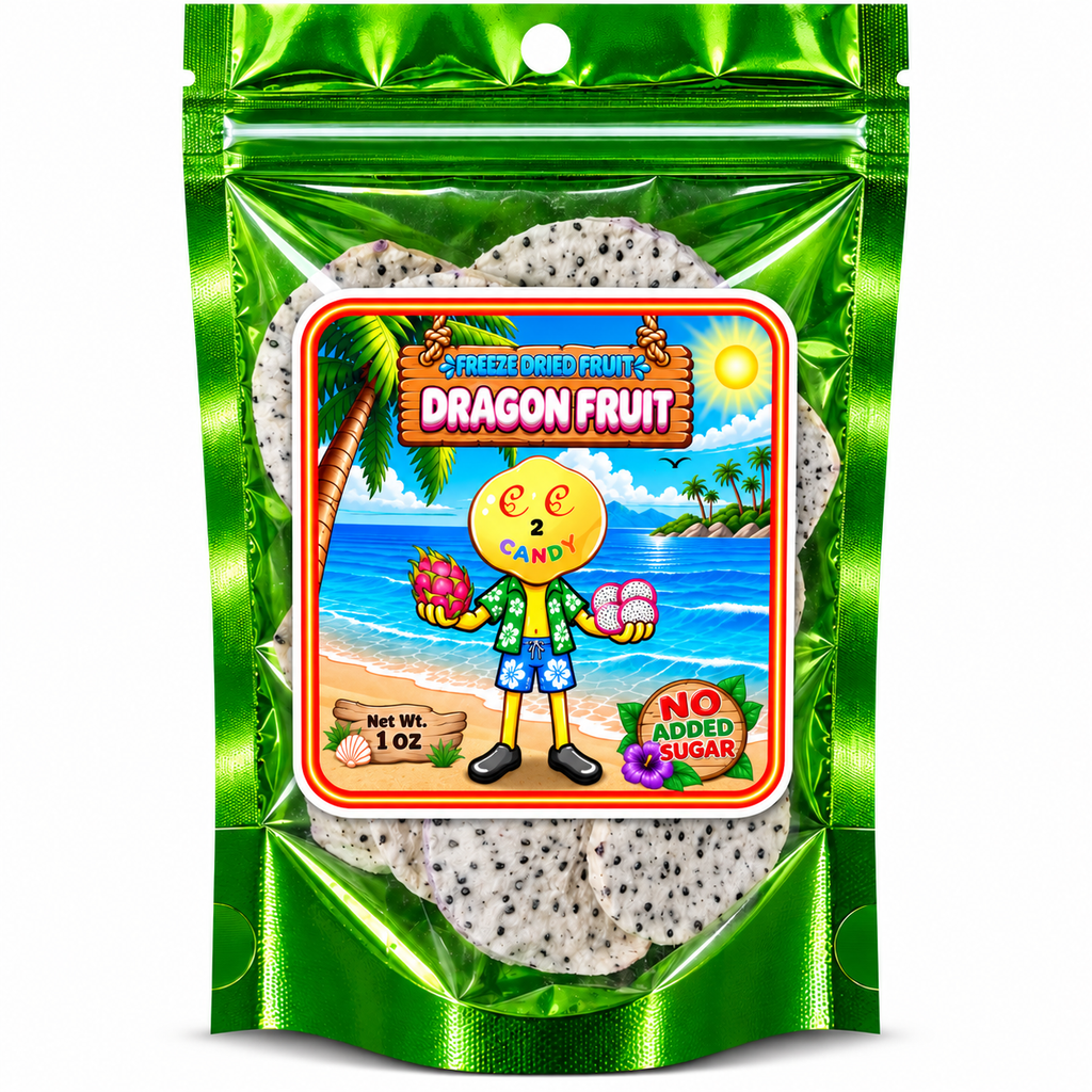 Freeze Dried Dragon Fruit